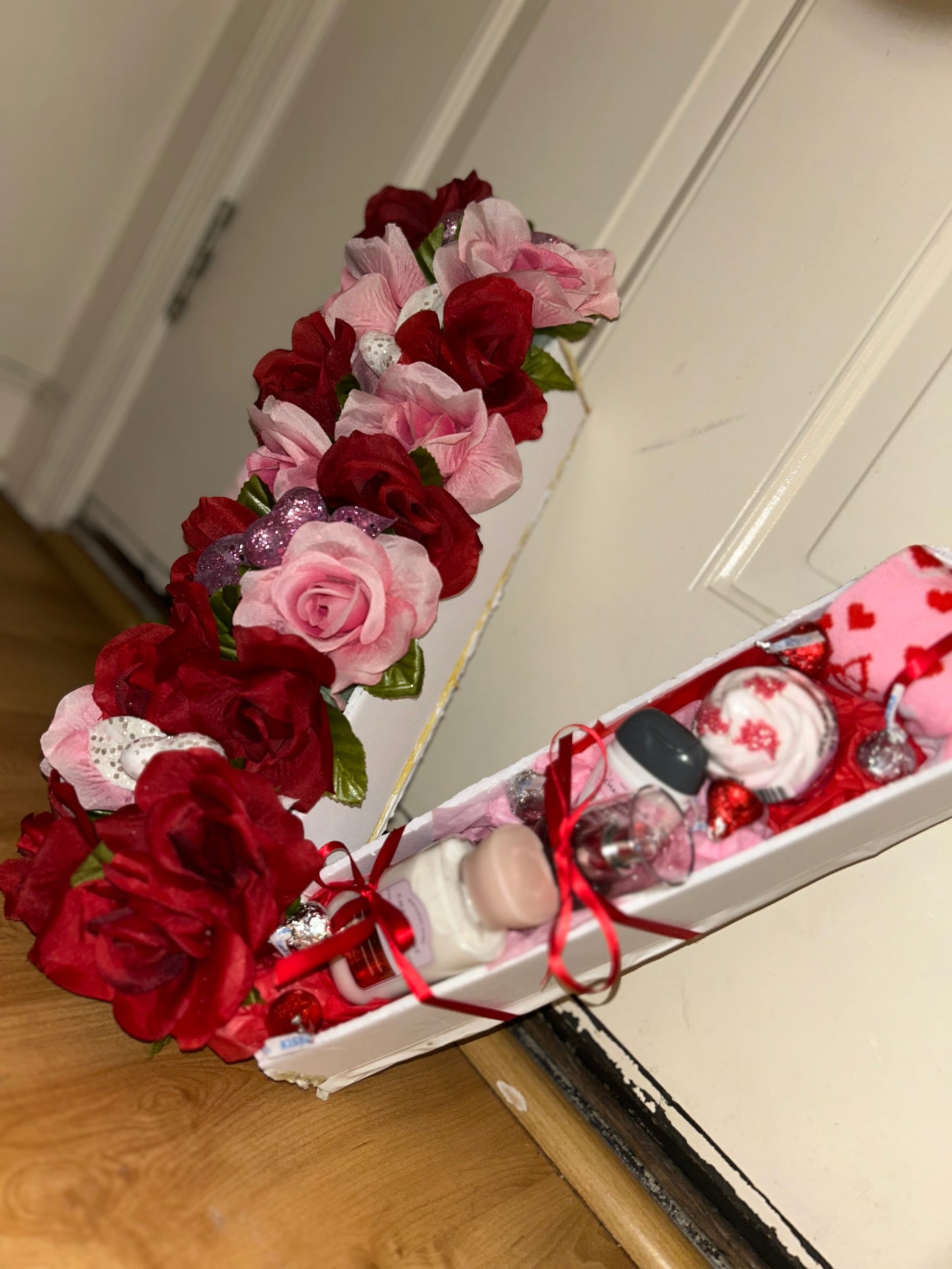  V shaped bouquet