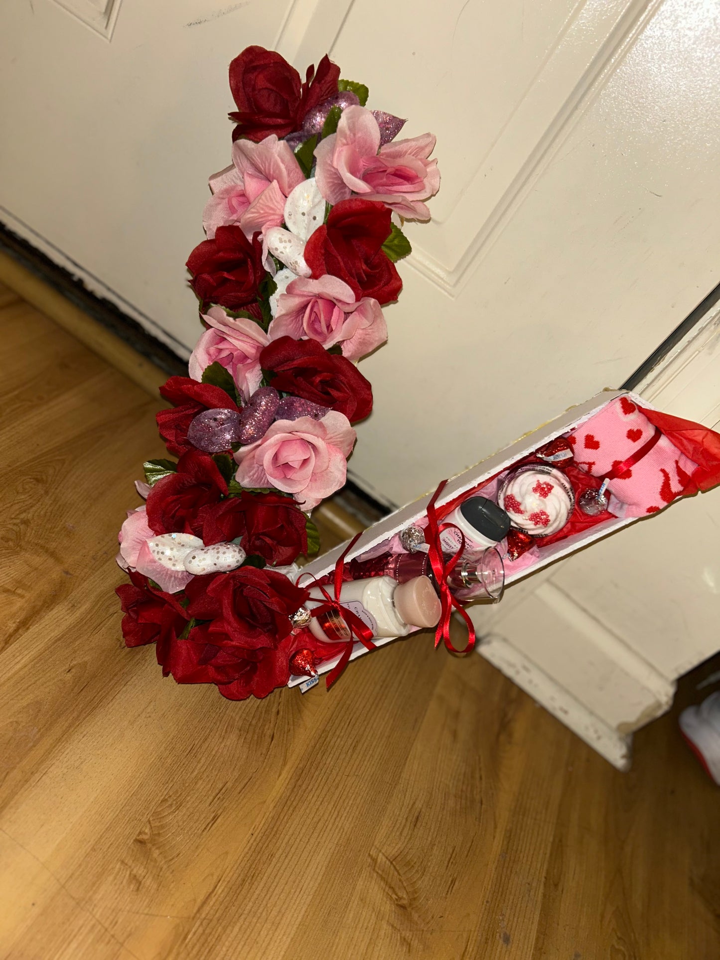 V shaped bouquet