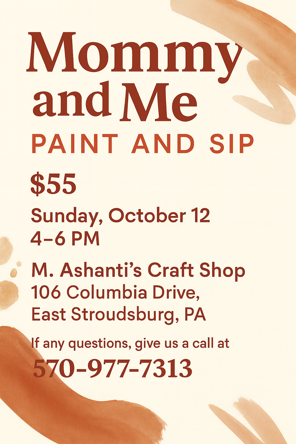 Mommy & Me Paint & Sip