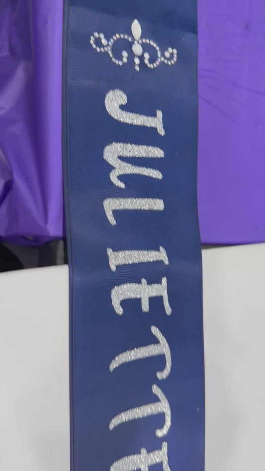 Birthday Sash